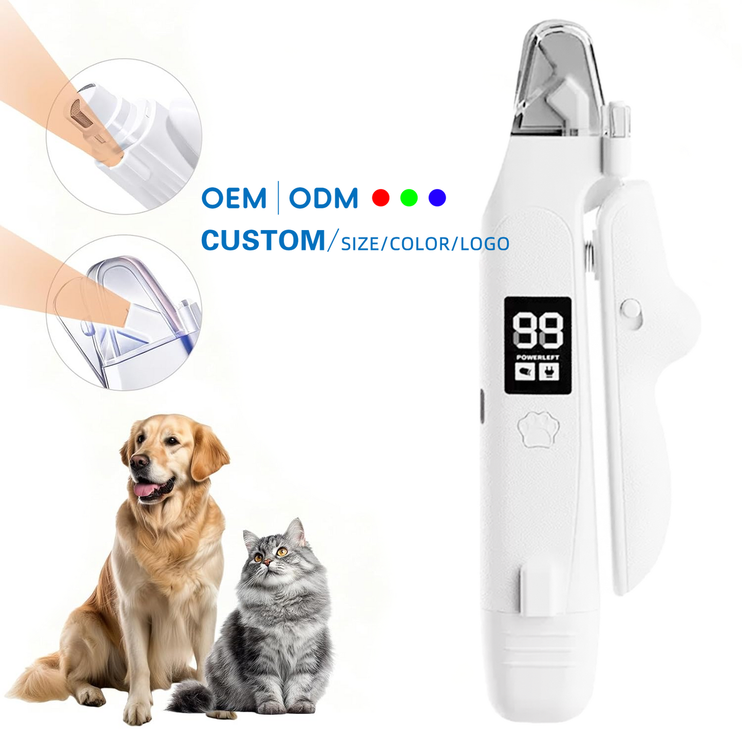LED Pet Nail Care Kit